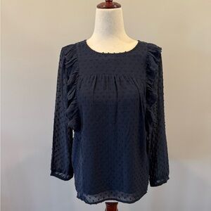 J. Crew Navy Blue Women's Top